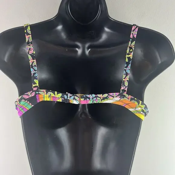 Trina Turk Bikini Set Women's XS Floral Colorful - Picture 6 of 8